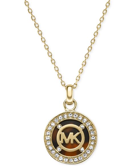 long drop necklace from michael kors australia|Michael Kors gold jewelry.